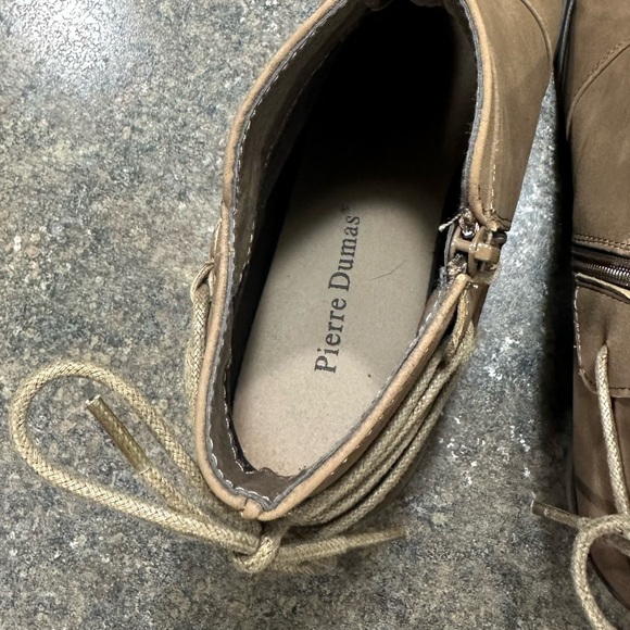 Pierre Dumas Tan Ankle Boots size 6 EUC - Picture 5 of 7
